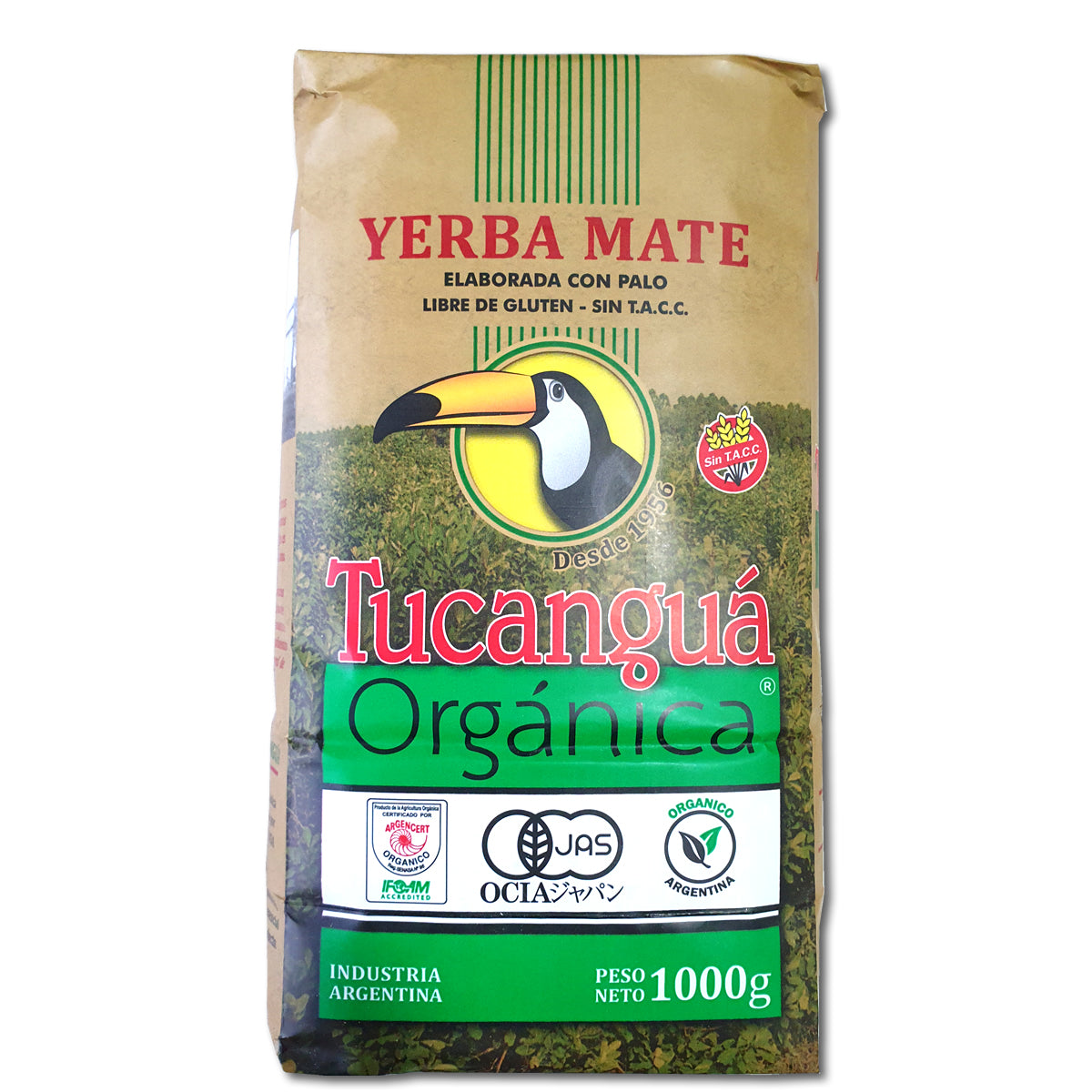 Tucanguá Organic Yerba Mate 2,2lb / 1Kg